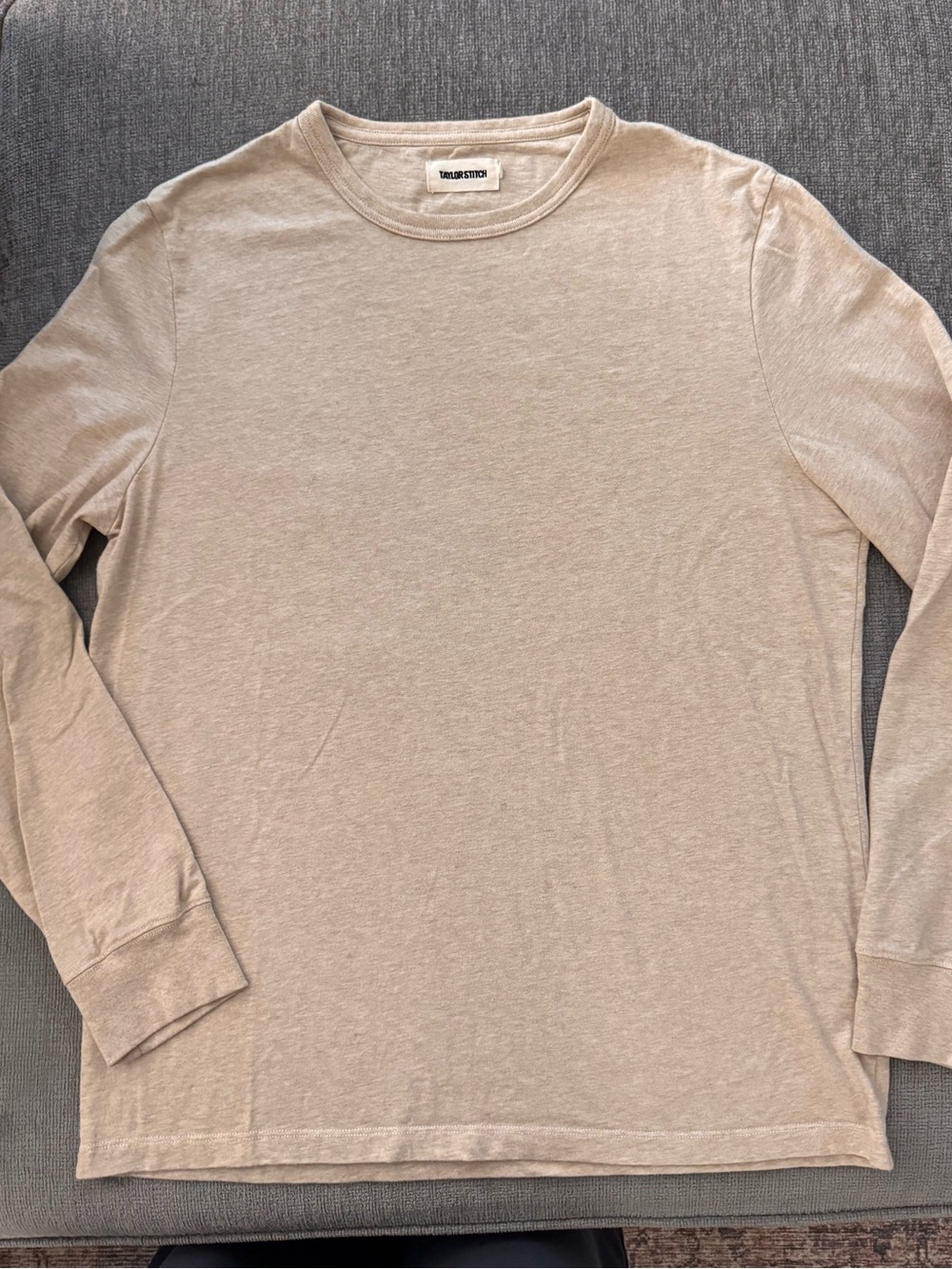 Men’s Taylor Stitch long sleeve organic cotton tee
